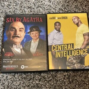 Six By Agatha and Central Intelligence DVD Set
